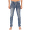 Men's Jeans Straight Pants Casual Skinny Long Mid Waisted Jeans